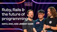 Rails World 2026: Ruby, Rails, and the future of programming (Matz, DHH and Jeremy Daer)