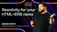 Rails World 2026: Herb in Rails 8.2: Your ERB views, now HTML-aware (Marco Roth)